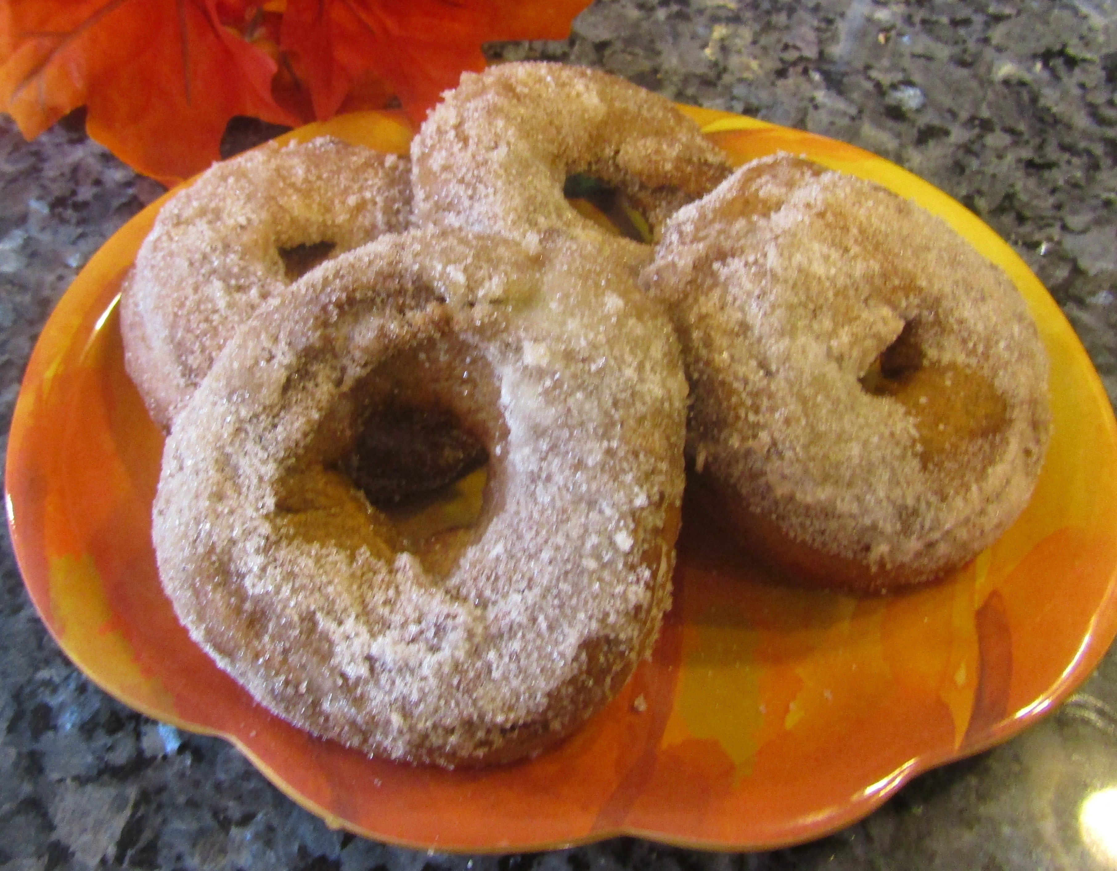 Easy Air Fryer Pumpkin Donuts Recipe